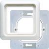 Jung CD681WUW Rahmen 1fach (Thermoplast bruchsicher) Weiß Serie CD