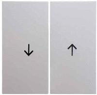 Berker 16258989 Wippe mit Aufdruck Symbol Pfeil S.1 polarwei&szlig; gl&auml;nzend