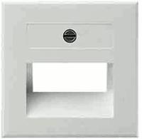 Gira 027027, Gira 027027 Abdeckung UAE/IAE + Netzwerk System 55 Reinwei&szlig; matt