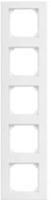 Merten 486560, Merten 486560 M-PLAN-Rahmen 5-fach Aluminium