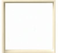 Gira 028201 Adapterrahmen quadr. 50 x 50 mm System 55 Cremewei&szlig;