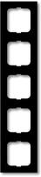 Busch-Jaeger 1725-885K, Busch-Jaeger 1725-885K Abdeckrahmen 5-fach schwarz matt -