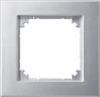 Merten 486160 M-PLAN-Rahmen, 1fach, aluminium