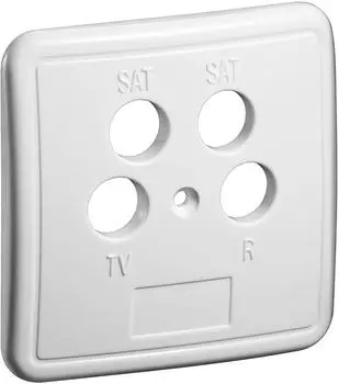 Wentronic 4-fach Antennendosen Abdeckung