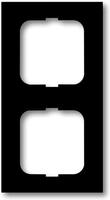 Busch-Jaeger 1722-885K, Busch-Jaeger 1722-885K Abdeckrahmen 2-fach schwarz matt -