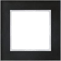 Jung Glasrahmen 1-fach sw AC 581 GL SW AC581GLSW