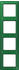 Jung Rahmen grün 4fach (AS 584 BF GN)