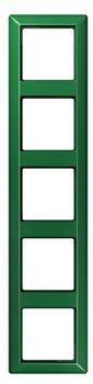Jung Rahmen grün 5fach (AS 585 BF GN)