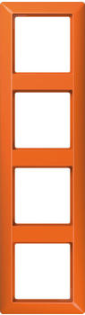 Jung Rahmen orange 4fach (AS 584 BF O)
