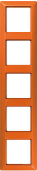 Jung Rahmen orange 5fach (AS 585 BF O)