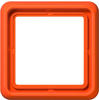 Jung Rahmen 4fach orange CD584WUO
