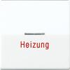 Jung AS591HWW Wippe 'Heizung' (Duroplast) Alpinweiß Serie AS