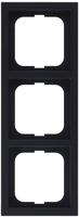 Busch-Jaeger 1723-885K, Busch-Jaeger 1723-885K Abdeckrahmen 3-fach schwarz matt -