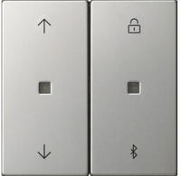 Gira System 3000 Jalousie- und Schaltuhr Bluetooth (Edelstahl )
