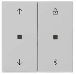 Gira System 3000 Jalousie- und Schaltuhr BT Grau matt (5367015)