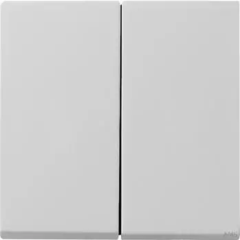 Gira Wippe 2-fach + Set IP44 Standard 55 E2 Grau (0266015)