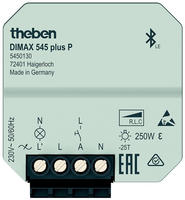 Theben DIMAX 545 plus P, Universaldimmer f&uuml;r R-, L- und C-Lasten