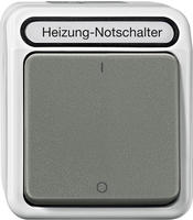 Merten MEG3643-8029, Merten MEG3643-8029 Heizungs-Notschalter, Aus, 3-polig mit