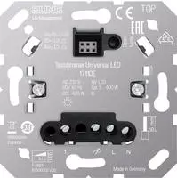 Jung Dimmer 1711 DE Universal LED, Unterputz, f&uuml;r LED-, Halogen- und Gl&uuml;hlampen,