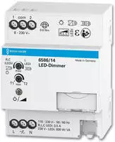 Busch-Jaeger 6586/14 Busch-Dimmer&reg;, REG,LED, 20-800 W, lichtgrau (2CKA006590A0192)