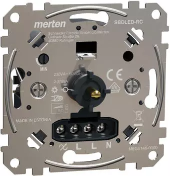 Merten Multiwire LED-Drehdimmer-Einsatz (MEG5146-0000)