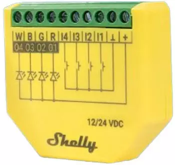 Shelly Plus RGBW PM Unterputz