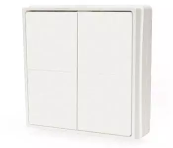 Shelly BLU Wall Switch 4 wei&szlig;