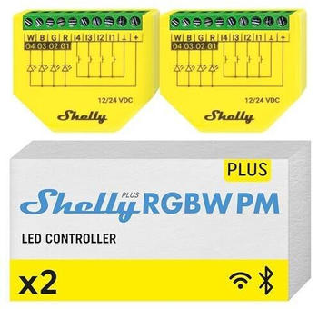 Shelly Plus RGBW PM Unterputz (2x)