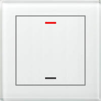 MDT BE-GTL10W.01, MDT Glastaster II Light BE-GTL10W.01 | KNX Tastsensor 1-fach | RGBW