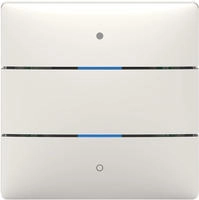 Theben - Luxorliving Ion2 Tastsensor,2 Tasten,2 Status-leds,temperatursensor,wei&szlig;