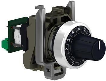 Schneider Electric Potentiometer Harmony XB4 22mm schwarz (XB4BD912R10K)