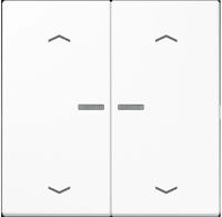 JUNG BTLS17102PWW, Jung BTLS17102PWW JUNG HOME Taster 2-fach mit Pfeilsymbolen