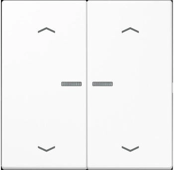 Jung HOME Taster 2fach mit Pfeilsymbolen (BTLS17102PWW)