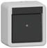 Gira Wippschalter Aus-Wechsel WG AP IP44 Grau (310630)