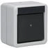 Gira Wippschalter Aus-Wechsel WG AP IP44 Grau (310630)