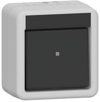 Gira Wippschalter Kreuz WG AP IP44 Grau (310730)