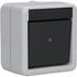 Gira Wippschalter Kreuz WG AP IP44 Grau (310730)