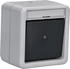 Gira Wipp-Kontrollschalter Aus-Wechsel BSF WG AP IP44 Grau (311630)
