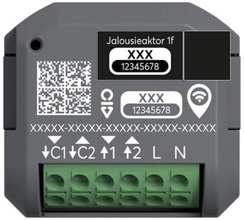 Busch-Jaeger 62831 U-WL Jalousieaktor 1-fach, UP Wireless (2CKA006710A0040)