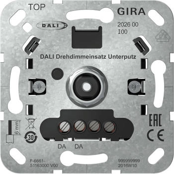 Gira DALI Drehdimmereinsatz UP Einsatz (202600)