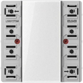 Jung KNX Tastsensor-Modul Standard 2fach Serie LS (LS5072TSM)