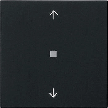 Gira S3000 Bedienaufs. BT Pfeile schwarz (5382005)