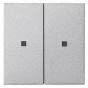Gira KNX RF Bedienaufsatz 2-fach alu (510726)