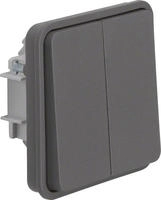 Berker 30483515, Berker Doppel-Wechselschalter Einsatz 30483515 | IP55...