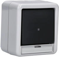 GIRA Wippschalter 311230 Kontroll Aus 2-p BSF WG AP gr (311230)