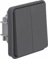 Berker Serienschaltereinsatz 30553515 lichtgrau W.1 Installationsschalter