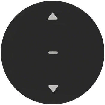 Berker Jalousie-Taste schwarz gl&auml;nzend (85241131)