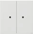 Gira KNX RF Bedienaufsatz 2-fach reinweiß (5107112)