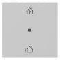 Gira KNX RF Bedienaufsatz 1-fach grau (5106015)