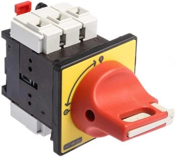 Schneider Electric Not-Aus-Hauptschalter 3-polig 690V 25A Griff rot abschlie&szlig;bar (VCF0)